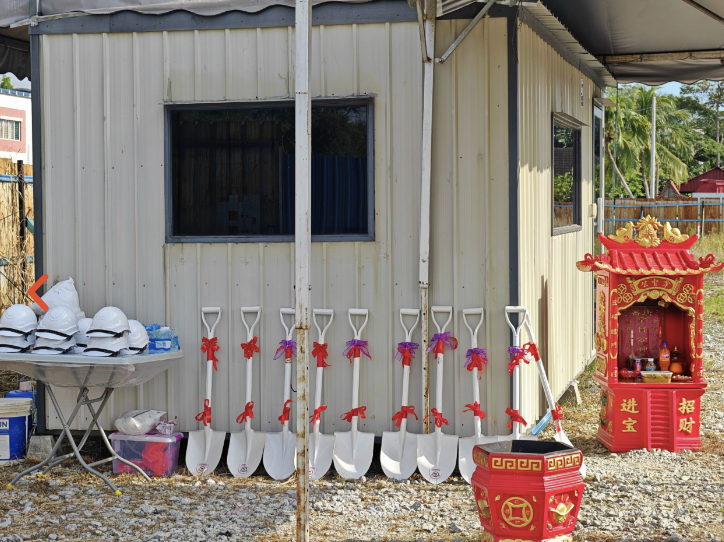 Official ground breaking