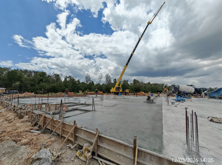 March 2025 Site progress