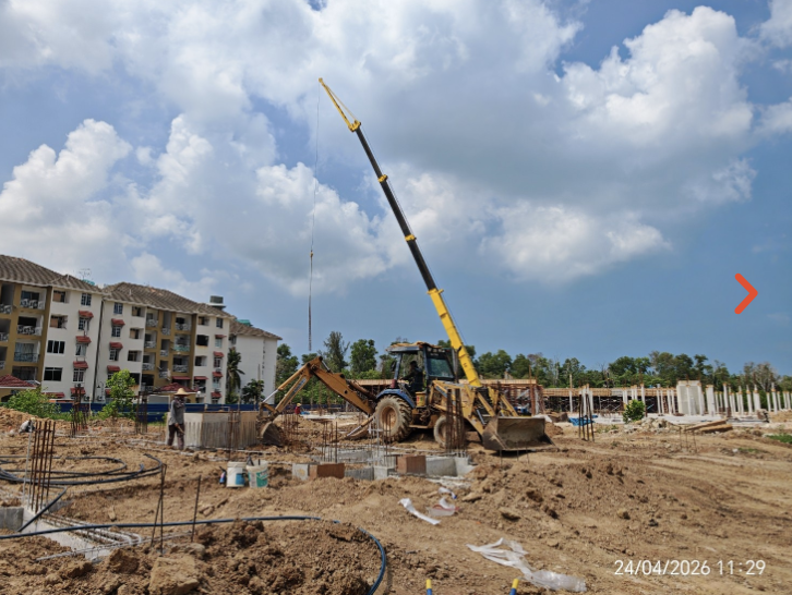 Site Progress April 2026